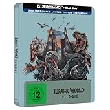 Jurassic World - Limited Ultimate Steelbook Trilogy [4K UHD Blu-ray + Blu-ray]