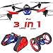 Produktbild Acutty 3 in 1 Schlag-Auto RC-Behälter-Drohne mit Kamera 2.4GHZ Quadcopter spielt Geschenke für Kinder
