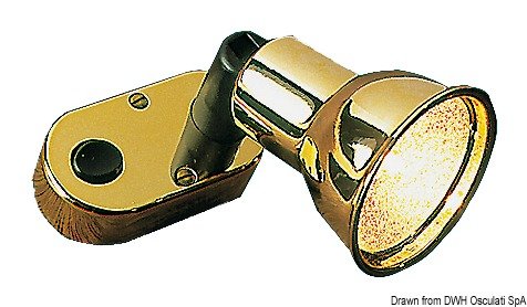 Preisvergleich Produktbild Wandlampe m.Gelenk ABS gold