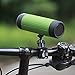 Produktbild SueSupply Bluetooth Fahrrad Lautsprecher Bluetooth Spritzwassergeschützter Tragbarer Lautsprecher Subwoofer, Portabel für die Benutzung draußen, Beim Sport Oder Campen,Grun