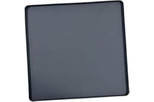 DimyFew Fridge Mat Silicone Fridge Drip Mat with Raised Edge, Mini Fridge Drip Tray Floor Protection Reusable for Washing Machine, Dryer, Wine Cabinet, Black, 50 × 50 cm