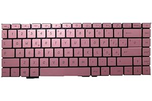 RTDPART Tastiera Retroilluminata per Laptop per MSI Prestige 14 A10 A10RAS A10RB A10RBS A10SC Prestige 15 A10 A10SC Rosa Italia IT Senza Cornice Nuovo