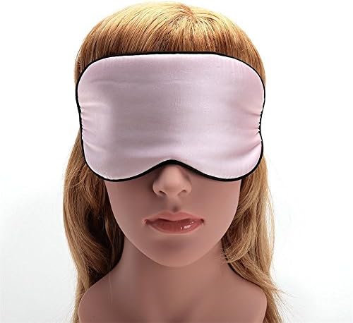 Cinoyoni Large 100% Mulberry silk sleep mask &amp; blindfold, super-smooth Travel eye mask 7 Colors