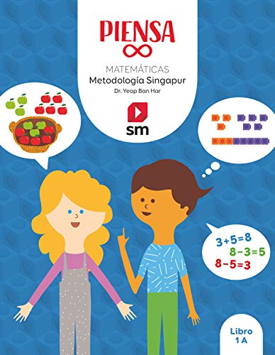 Piensa [infinito] Metodología Singapur 1 Primaria Libro