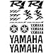 Price comparison product image MOTO-159 Self-Adhesive Yamaha R1 Stickers black