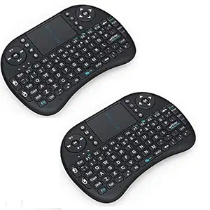 Drumstone (Pack of 2) TB-78 Wireless Touchpad Keyboard with Mouse