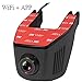 Produktbild Kasit versteckte Auto Kamera HD fahrende Recorder mit WIFI Dash Cam mit Mobile APP Ferndienung