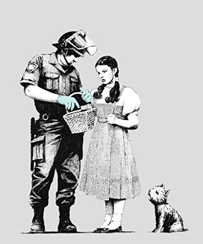 VeryGood Production Banksy Dorothy Police Search Poster Print in A4