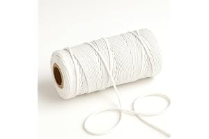 Red Dot Gift® Butcher's White Twine (2mm X 80M) | 100% Cotton Cooking String for Tying Meat, Roasting, Turkey, Baking & Sausage Making | Food Safe Wraps Cord for Kitchen & Crafts