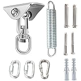 Einfeben Deckenhaken Schwerlast - Edelstahl Haken Bis 500kg Für Hängematte & Boxsack