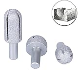 Diamant Fräser Set,HOMEIDOL ,3 teilig Runde Vakuum gelötet...