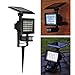 Produktbild LED Solar Flutlichtstrahler 30 kalt-weiß 200 Lumen - Flutlicht Außen Wand Lampe mit Bewegungsmelder Beleuchtung Strahler