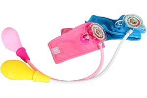 SHOTAY BENGKUI simulé tensiomètre Jouet, Enfants Simulation médecin de Famille Jouet Petite infirmière Mini tensiomètre médical bébé garçons Filles drôle Jeu Cosplay Semblant Jouer Jouets