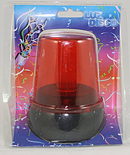 Preisvergleich Produktbild 2 x Party-Rotlicht Partylicht Disco Blinklicht Blitzlicht Rundumleuchte Lampe