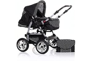 DEIN_BABYLADEN Kombi-Kinderwagen Flash 2 in 1 inkl. Sportsitz und umfangreichem Zubehör in 38 Farben