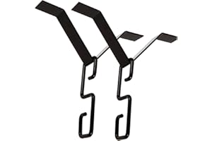 DOITOOL Gancho De Cadena De Lluvia De Metal con Adaptador para Canalones Juego De 2 Piezas Resistente Al Óxido para Instalación De Drenaje Exterior