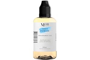 MOMENTS OF BLISS COSMETICS Designer Fragrance Oils: Soap, Candles, Bath Bombs, Reeds, Perfume, Room Sprays 30ml (Baby Powder)