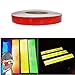 Produktbild Tuqiang® 25MM X 5M Reflektierende Band Selbstklebende Sicherheit Warnung Conspicuity Nacht Reflektor Streifen Tape Film Aufkleber (Rot)