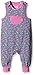 Kite Baby-Girls Ditsy Floral Crew Neck Sleeveless Dungarees, Multicoloured, 3-6 Months