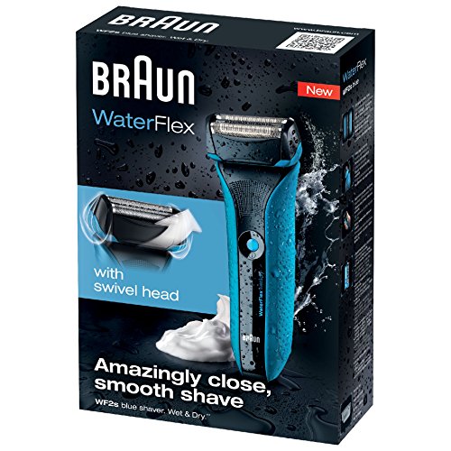 Braun WaterFlex Elektrischer Rasierer WF2s, blau - 6