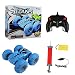 Produktbild Bescita Ferngesteuerte Auto, RC Auto Draussen 1:16 4WD Verfolgt Räder Crawler Kettenrad Off-Road Monster Auto 25 km/h RTR Spielzeug NEUZ (Blue)