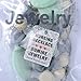 DOMIRE Silicone Teething Necklace for Mom Wear Food Grade Silicone BPA Free and FDA Approved Chewiness Levels Baby Teething Toy (Mint-Ivory-Grey)