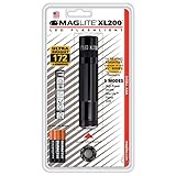 Mag-Lite XL200-S3016 Lampe Torche LED avec Commutateur Multifonctions Métal Noir