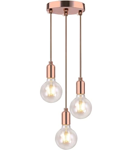 Light&More Lampadario Per Cameretta Saturno Ovale Arancio Per - 9