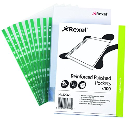 Preisvergleich Produktbild Rexel CKP Klarsichthüllen, A4, 100 Stück Originalverpackung