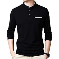 Subzero Fashion Men Full Sleeve Slim Fit Henley Neck T-Shirt