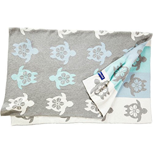 Babydecke / Erstlingsdecke / Kuscheldecke / Feinstrickdecke / Sommerdecke aus 100% Bio-Baumwolle. Atmungsaktiv, pflegeleicht und GOTS zertifiziert. Größe 80x100cm. Versand inkl. Geschenkschachtel. - 2