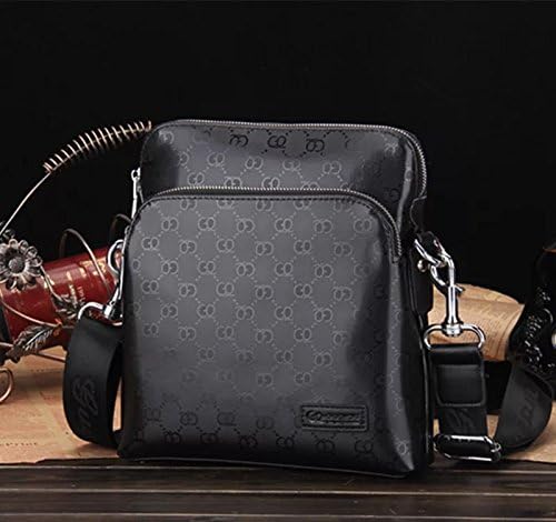 GUNAINDMX Satchel Bag Men'S Bags Shoulder Bags Men'S Bags Messenger Bags Casual Business Cross Bag Backpacks,Small Black