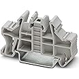 Phoenix Safe Contact CLIPFIX 35 End Clamp, 1 Piece, 3022218 Grey 9.5mm Width