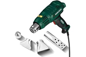 ANPEAC PARKSIDE® PHLG 2000 E4 Décapeur thermique 2000 W, 2 niveaux, avec poignée ergonomique douce, Vert