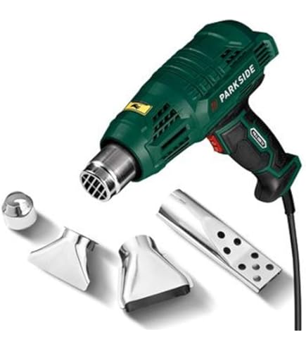 Pistola Ad Aria Calda Senza Fili Parkside - 20V, Con 3 Temperature, Ugelli Inclusi, Per Fai-Da-Te E Hobby - Foto 6