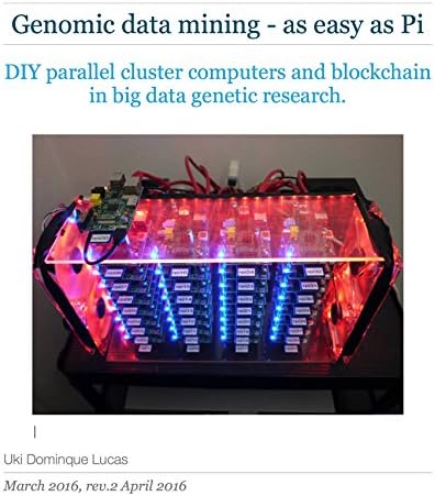 Genomics - easy as Pi: DIY parallel cluster computers and blockchain in big data genetic research.