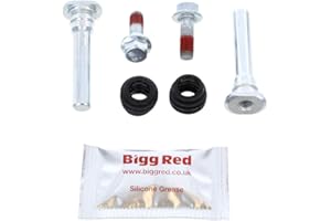 Bigg Red - Rear Brake Caliper Slider Pin Kit - Compatible with MG ZR MG ZS, Rover 25 45 200 400 600, Prelude 1992-2001, Frv 2005 Onwards, Civic 1.4 1.6 2001-2006, etc…