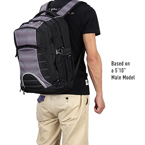 Veevan Unisex Business Multifunktions Rucksack mit Sicherheit Reflect Stripe - 7