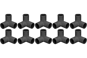 KIMISS 3-drożne Złącze Plastikowe 25 Mm 25 Mm Plastikowe łączniki Rurowe Pcv 10 szt. 3-drożne łączniki Rurowe Trójnikowe Plastikowe Trójnikowe Złącze Kolankowe Narożne 25 Mm średnica