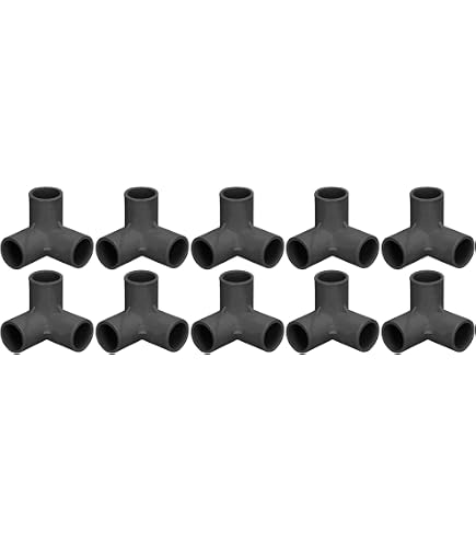 5-Wege-PVC-Rohrverschraubung 32 Mm – Rechtwinkliger Eckverbinder Für Gartenbewässerung & DIY, 2 Stück