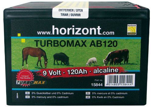 Preisvergleich Produktbild HORIZONT Trockenbatterie 9 Volt 120 AH