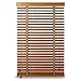 Produktbild IDWOI Marke Bambus Holz Jalousien Schlafzimmer Schattierung Badezimmer Wasserdichte Farbe Linde Massivholz, Maßgeschneiderte Produkt, Mehrere Größen (Farbe : A, größe : 90X180cm)