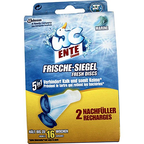 WC Ente Frischesiegel Nachfüller Marine, 2x36gr