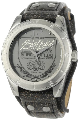 Marc Ecko Reloj Análogo clásico para Hombre de Cuarzo con Correa en Cuero E11518G1