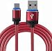 Produktbild MpC | Type C USB Ladekabel | Motorola Moto Z Play | Type C USB Verbindungskabel | TypeC Kabel 1m Rot