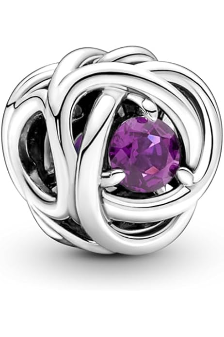 PANDORA Mai Geburtsstein Royalgrüner Ewigkeitskreis Charm aus