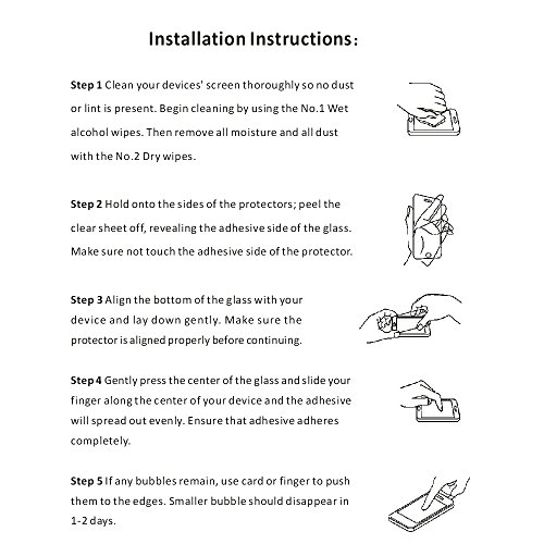 Fitbit Blaze temperiert Glasschutz, [2 Pack] KIMILAR Premium HD Clear Folie / Ultra High-Definition-unsichtbar und Anti-Blase-Crystal-Schild - 6