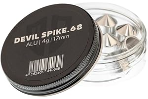 HomeDefence-24 Lot de 5 pointes Devil 68 - Aluminium - Cal.68 - 4 g - Diamètre : 17,3 mm - HDR68 et FSC - Diamètre : 17 mm - Variante HDS68 - Diamètre : 17 mm