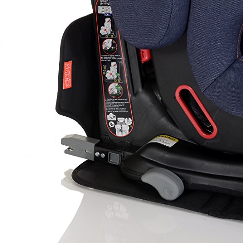 LCP Kids Autositzschoner Unterlage Kindersitz Rücksitzbank Schutzauflage auch für Isofix Kindersitze - 3