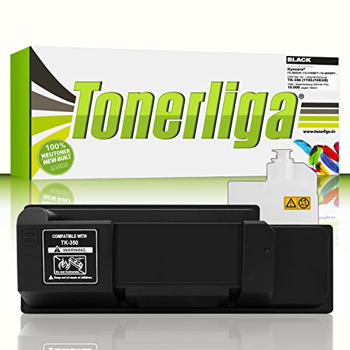 Neu Toner ersetzt Kyocera TK-350 / TK350 für FS-3920DN / FS-3140MFP / FS-3640MFP / FS-3540MFP / FS-3040MFP, schwarz, 100% Neuware
